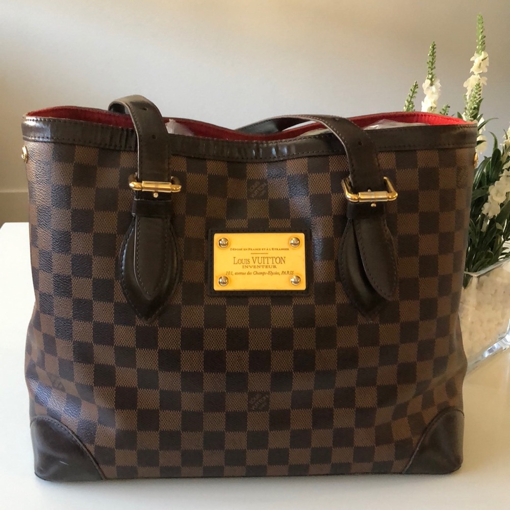 Louis Vuitton Tote damier hampstead 100% Authentic - Picture 16 of 16